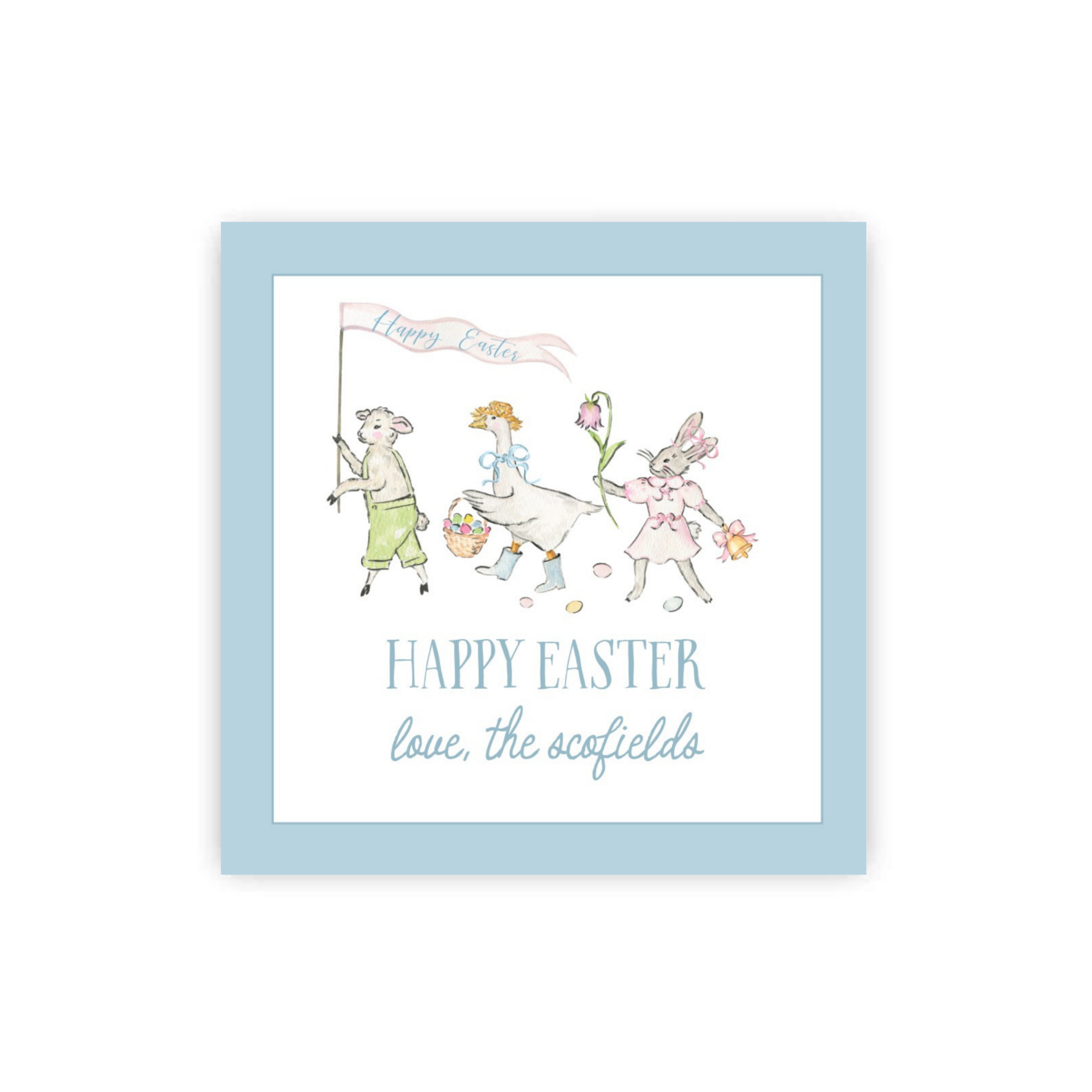 Easter Parade Gift Tags / Stickers