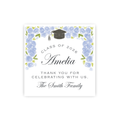 Hydrangea Graduation Gift Tags / Sticker