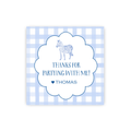Party Animals Gift Tags / Sticker