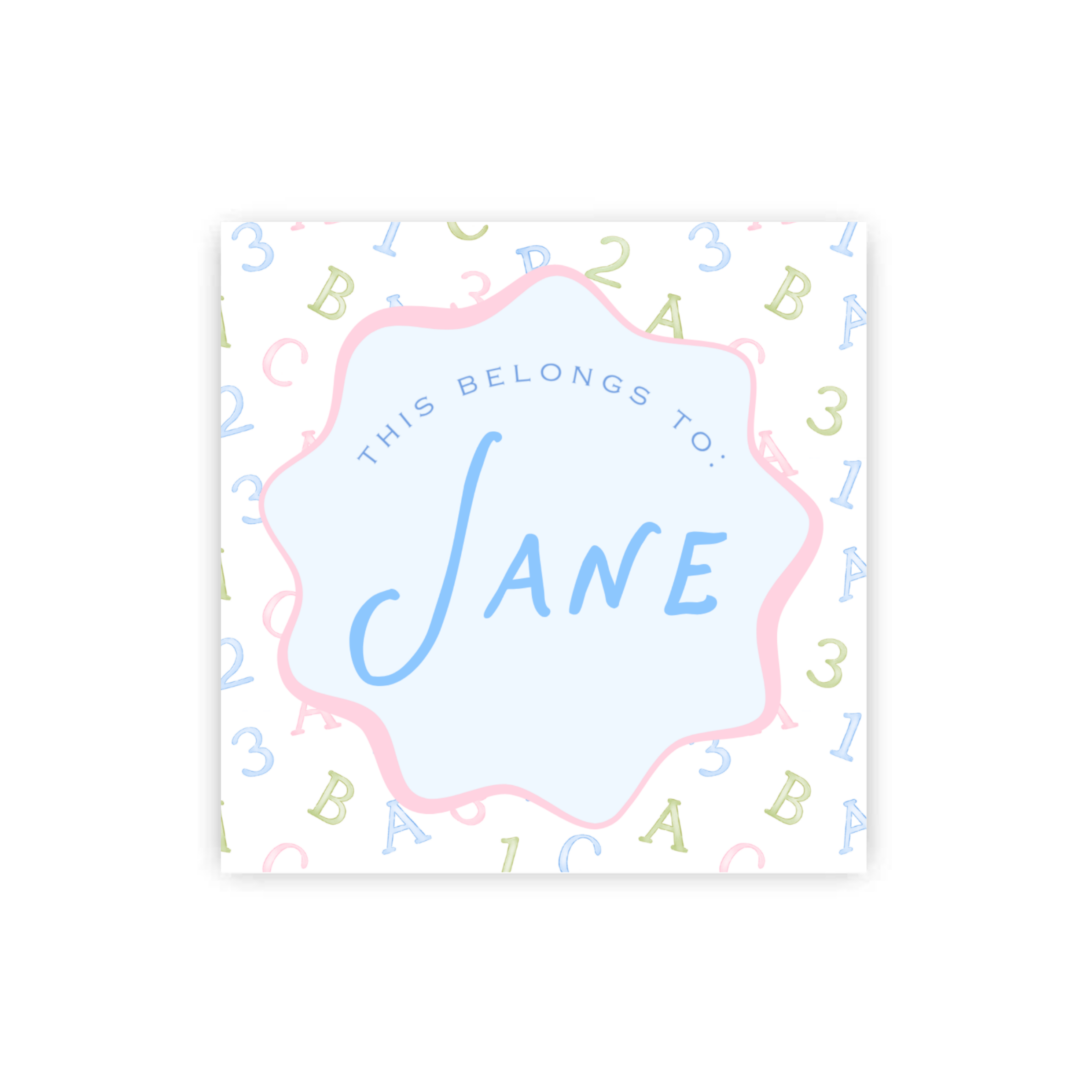 Pastel Learning Fun Gift Tags / Stickers