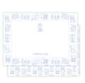 Mahjong Blues Notecard