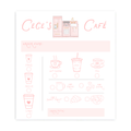 Pink Play Kitchen Café Menu