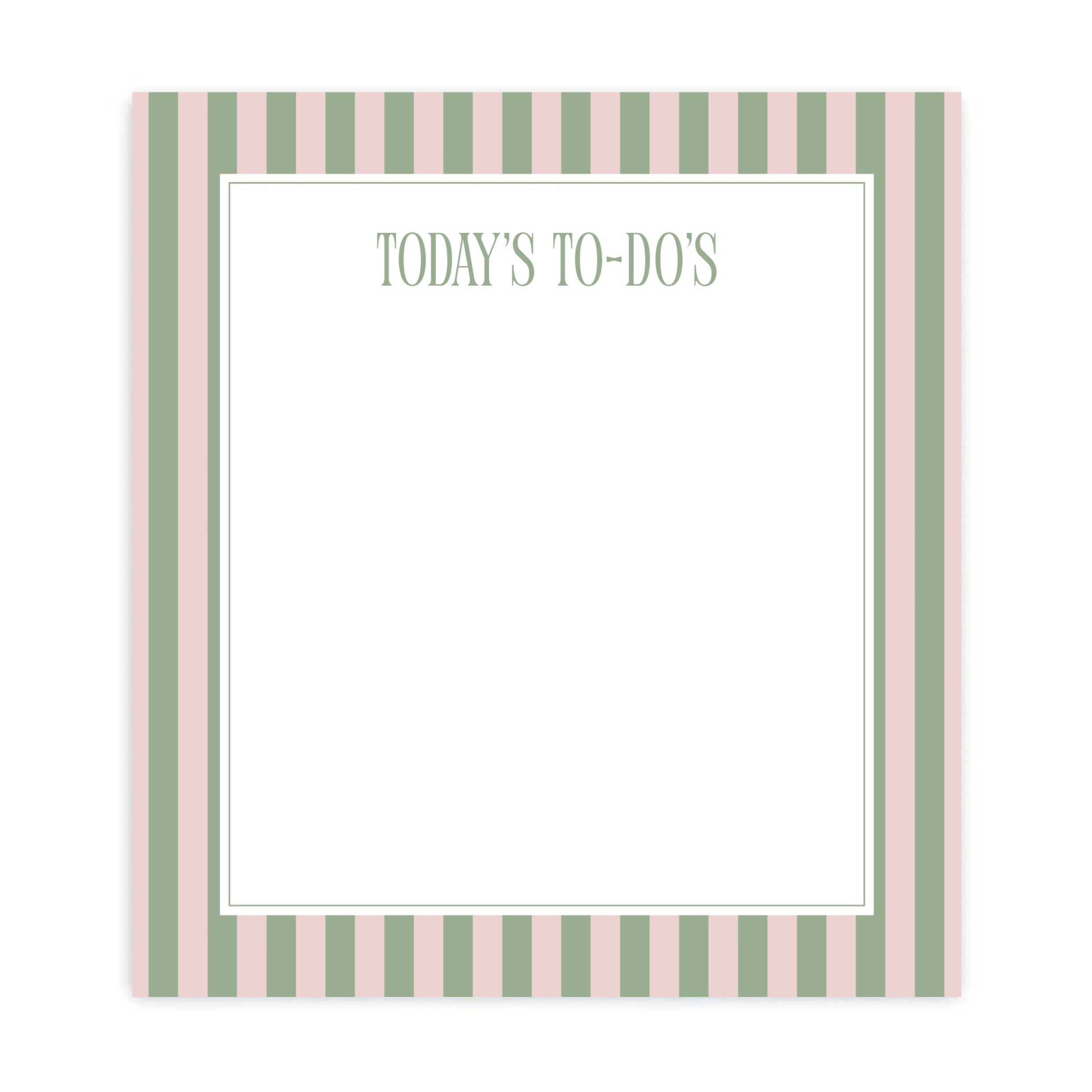 Pink Meets Green Notepad