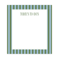 Green Meets Blue Notepad