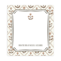 Fall Blockprint Notepad