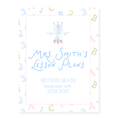 Pastel Learning Fun Teacher Binder Cover