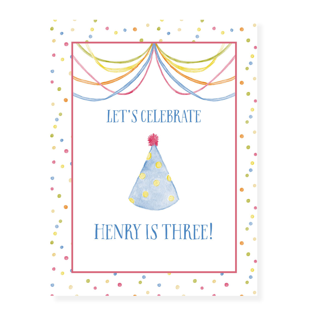 Party Week. Sign Colorful Celebration Party Sign and Poster – Paper In A Pinch