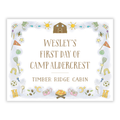 Summer Camp First Day Sign