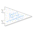 Pastel Learning Fun Pennant Flag