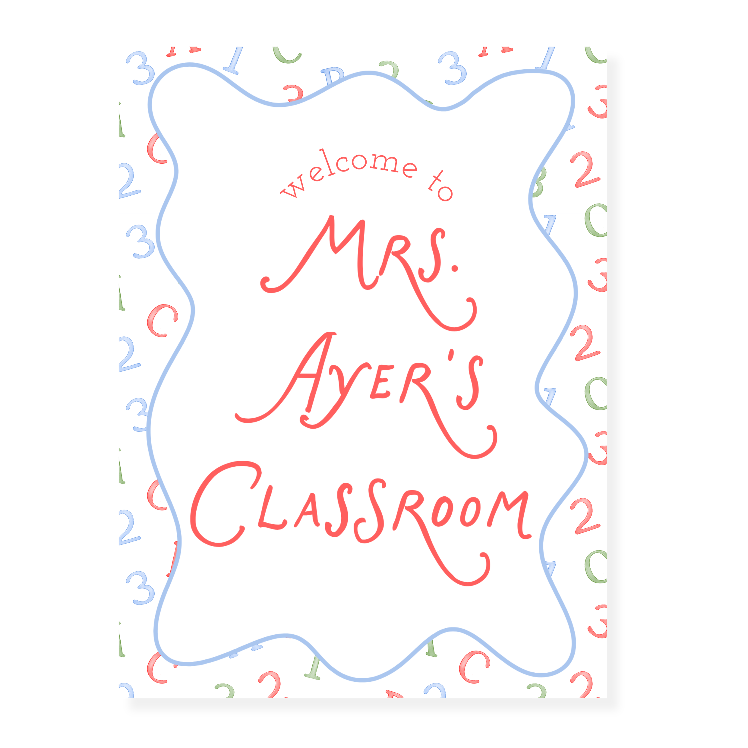 Primary Learning Fun Teacher Classroom Poster