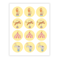 Circus Cupcake Toppers