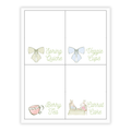 Bunny Tea Party Buffet Labels / Placecards