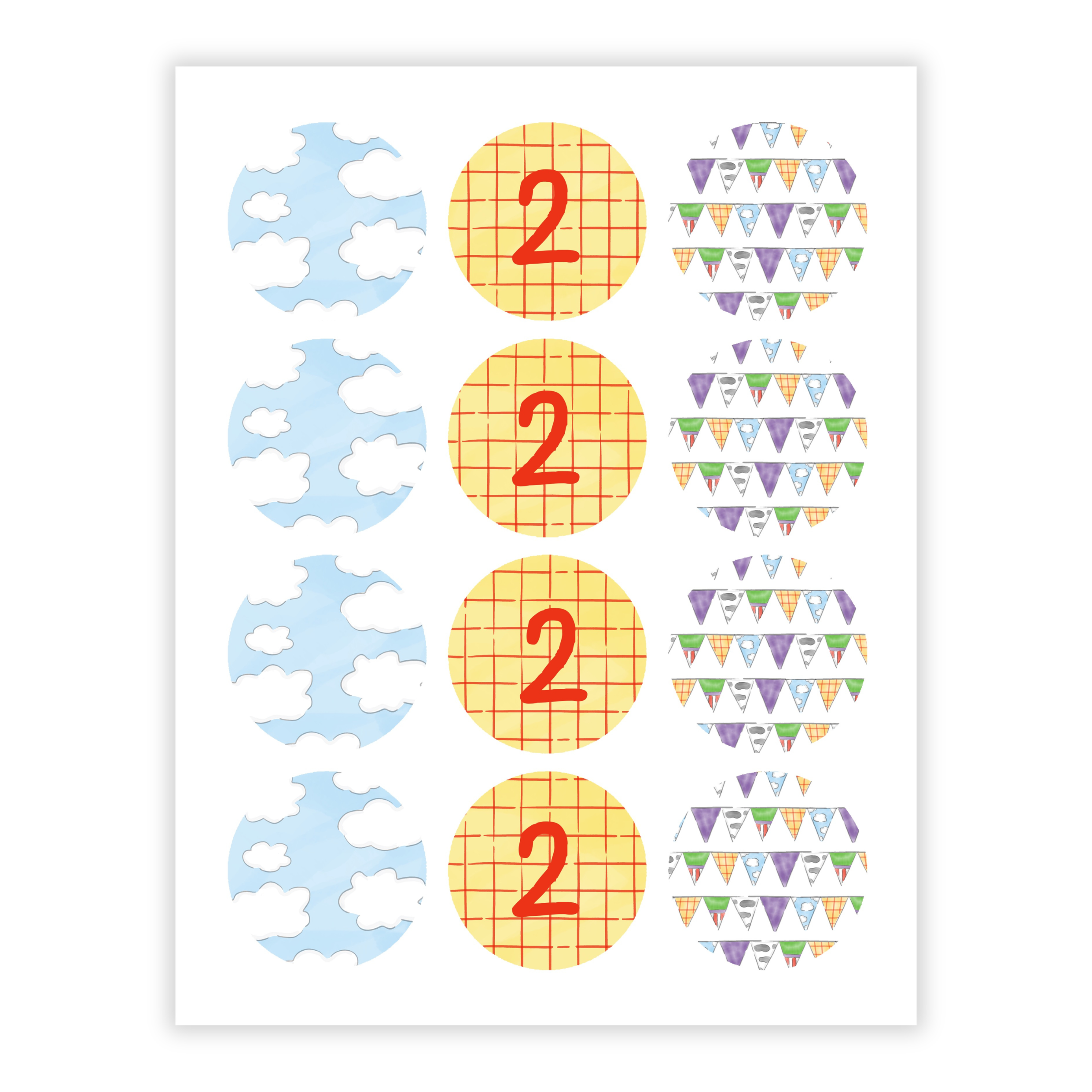 Toy Pals Cupcake Toppers