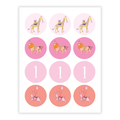 Carousel Cupcake Toppers