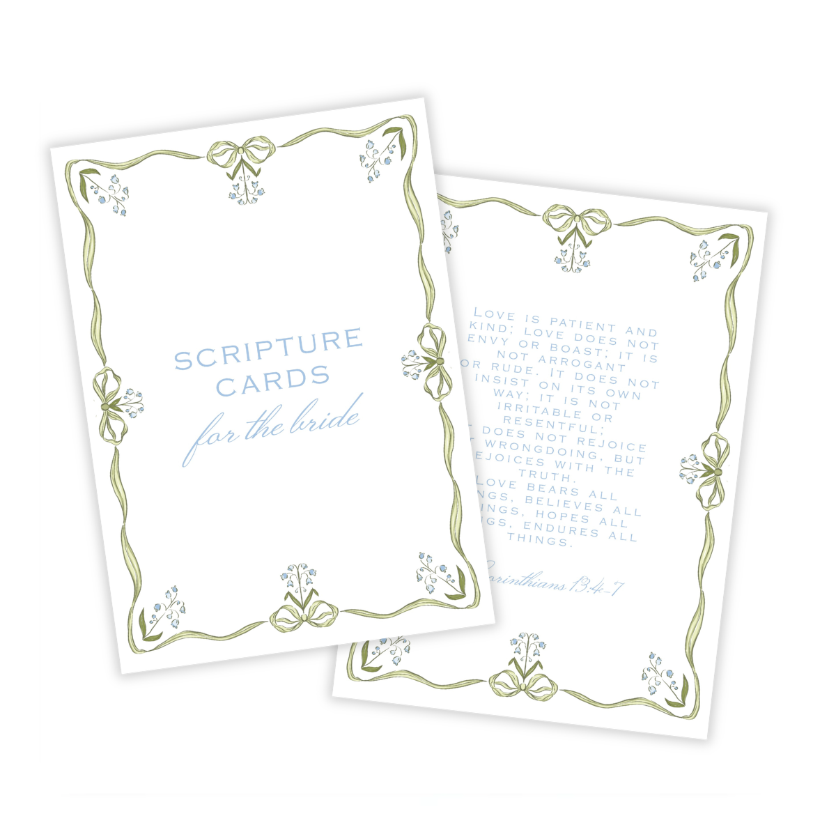 Bluebell Scripture Cards