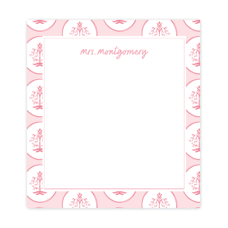 Francie Floral Notepad
