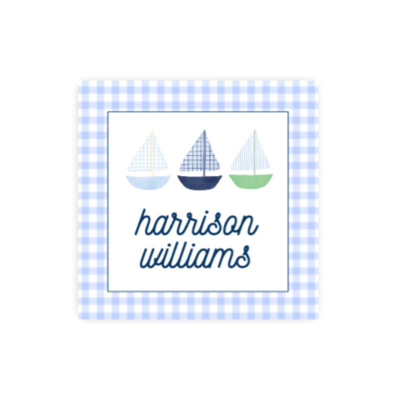 Boat Gift Tags / Stickers