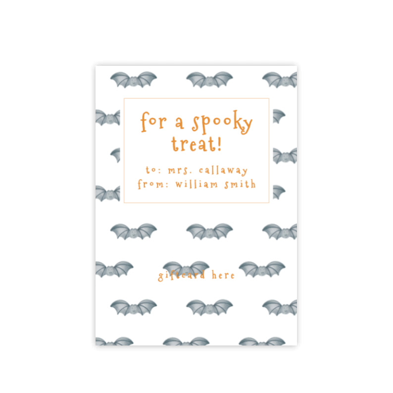 Bats Giftcard Holder