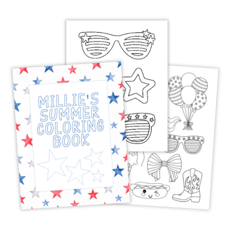 4th of July Coloring Book