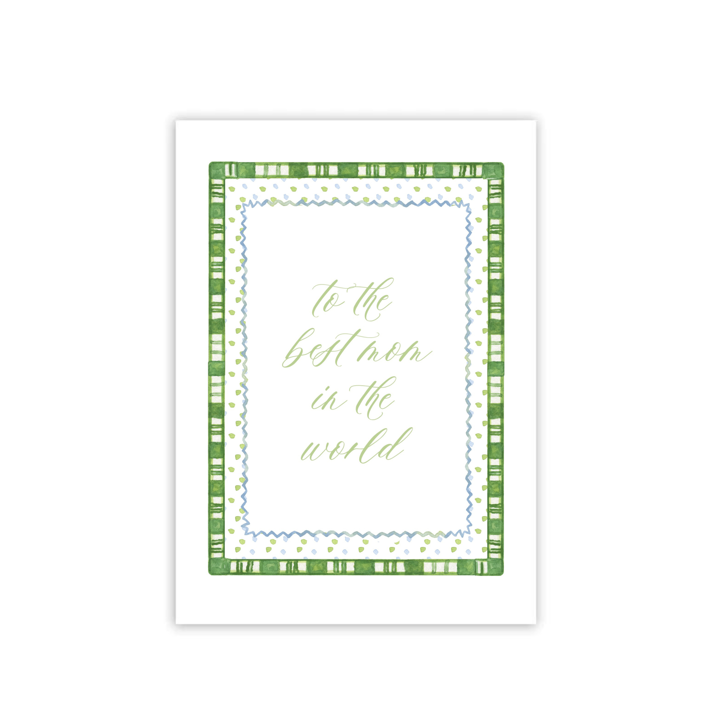 Cornflower Mother's Day Card