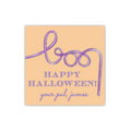 Boo Straw Gift Tags / Stickers