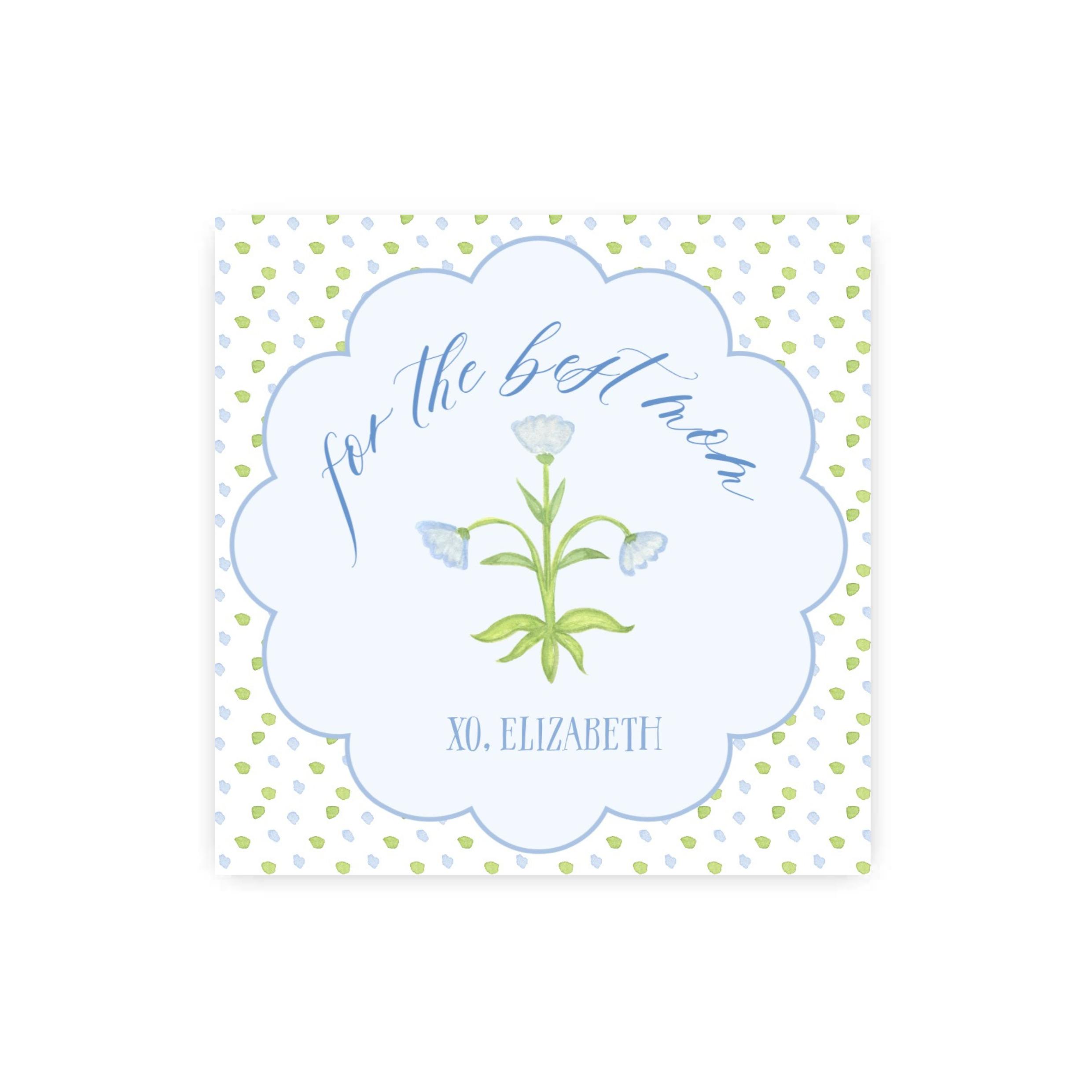 Cornflower Gift Tags / Stickers