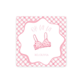 Lingerie Shower Gift Tags / Stickers