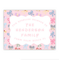 Princess Bows Stroller Tag
