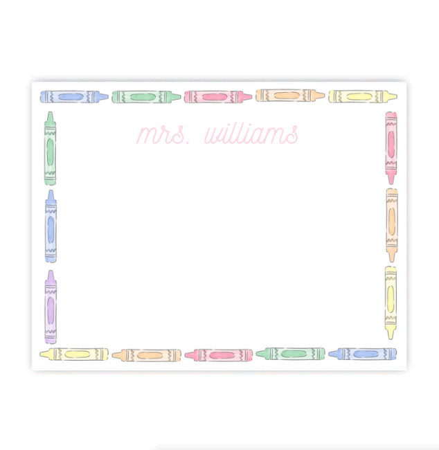 Pastel Crayon Deskpad