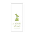 Blue Topiary Bunny Classic Gift Tags
