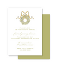 Thankful Wreath Invitation