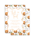 October Candy Invitation