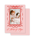 Red Frame Christmas Card