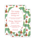 Caterpillar Invitation