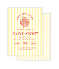 Movie Night Invitation