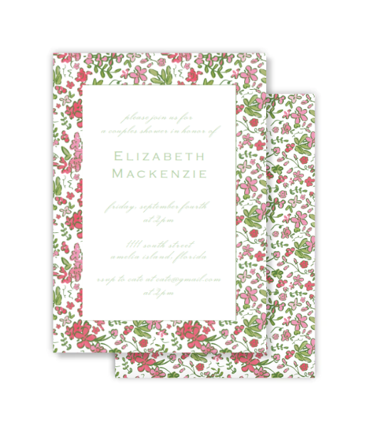 Secret Garden Invitation