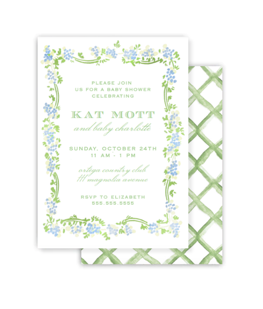 Green Fields Invitation