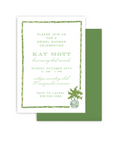 Potted Plant Invitation