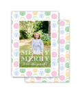 Whimsical Ornament Christmas Card