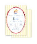Oui Oui Invitation