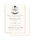 Hydrangea Graduation Invitation