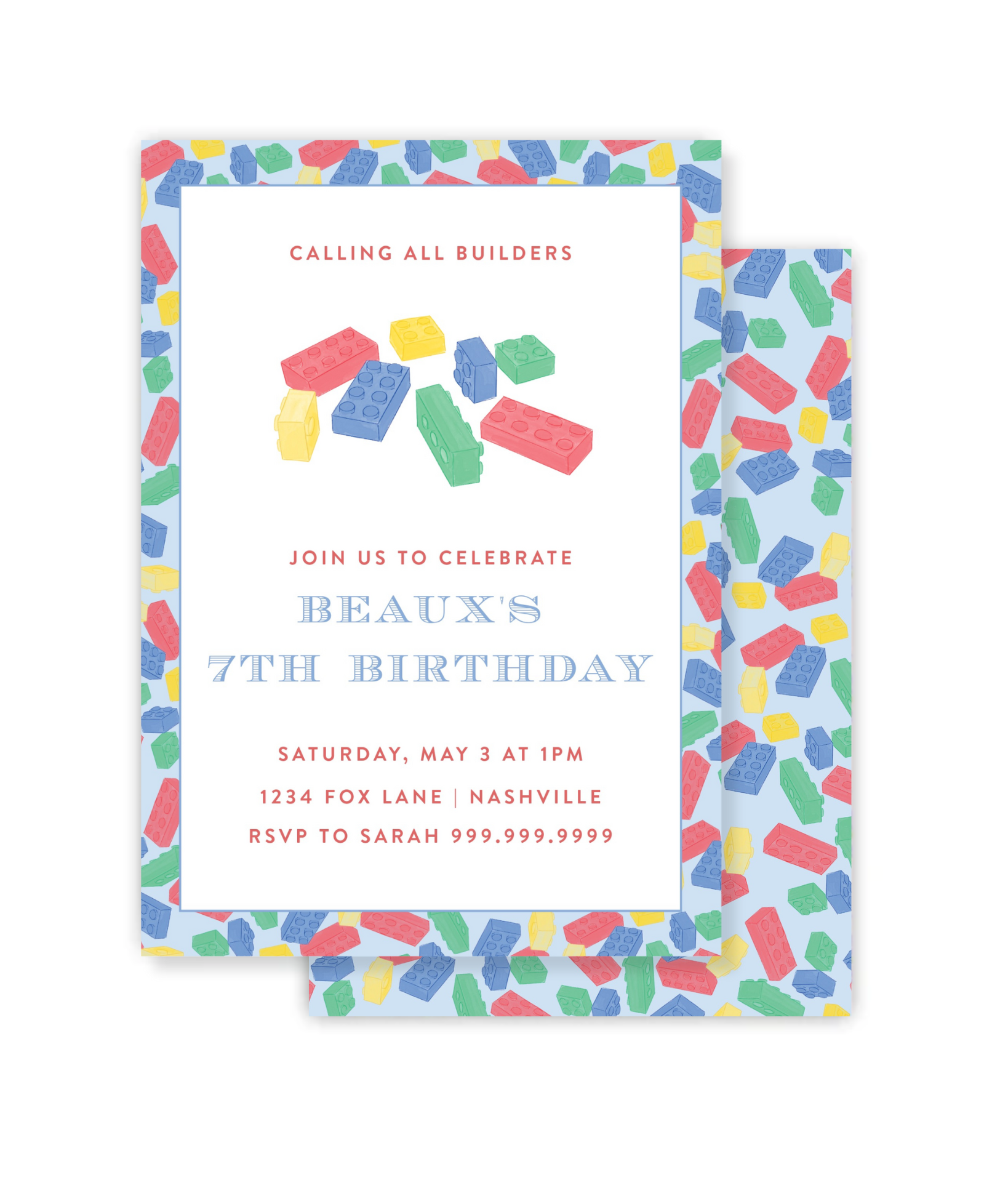 Lego Invitation