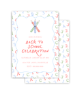 Primary Learning Fun Party Invitation