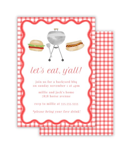 BBQ Invitation