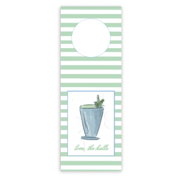 Darling Derby Wine Tag