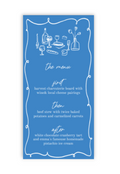 Dinner Party Menu