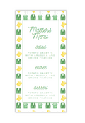 Masters Weekend Menu
