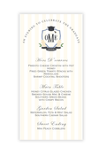 Hydrangea Graduation Menu