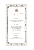 Fall Blockprint Menu