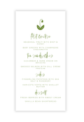 Green Garden Menu